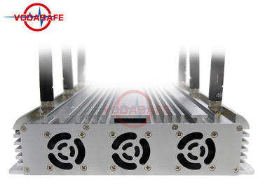 15W / Band Mobile Phone Signal Jammer With High Gain Omni - Directional Antenna
