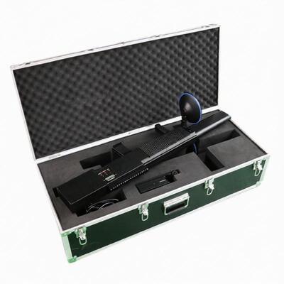 खरीदें पोर्टेबल सेल फोन सिग्नल जैमर, ड्रोन जैमिंग डिवाइस 800-1500 मी इंटरफेरेंस डिस्टेंस online manufacture