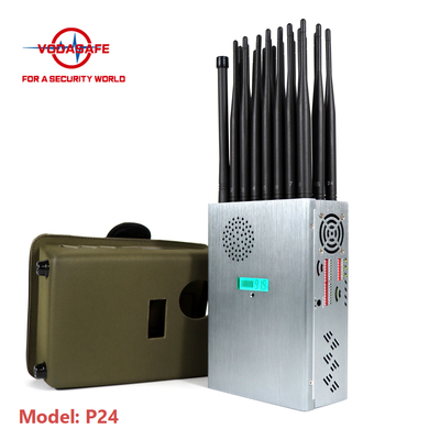 Vodasafe High Power Cell Phone Signal Scrambler 30m Shielding Radius Built In 24 Antennas