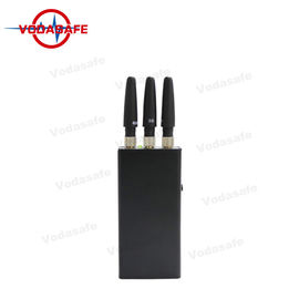 Tri Band Antennas Vehicle Signal Jammer With 1500mA/h Built In Battery