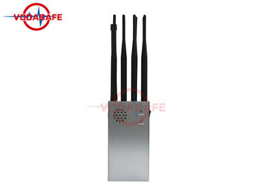 Classroom Mini Portable Cellphone Jammer , Cellular Signal Jammer Aluminum Heat Sink
