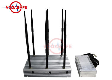 High Power Mobile Phone Signal Scrambler With Six Antennas Blocking 335 x 238 x 60mm